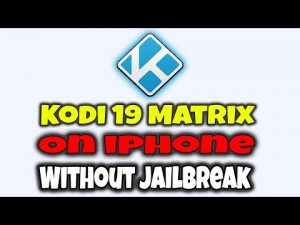 Read more about the article Download Kodi 19 Matrix On iphone  iOS 13/14  WIthout Jailbreak Using Sideloadly Impactor